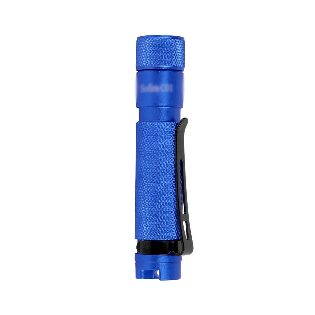 Linterna LED de Bolsillo portátil Llavero a Prueba de Agua Antorcha Linterna súper pequeña (Color : A) (B) (B)