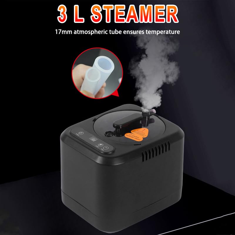 Tragbares Saunazelt für Zuhause, 3L Dampfgenerator, Fernbedienung, Faltbarer Stuhl für Therapie, Detox, Abnehmen - Ideale Wellness-Lösung
