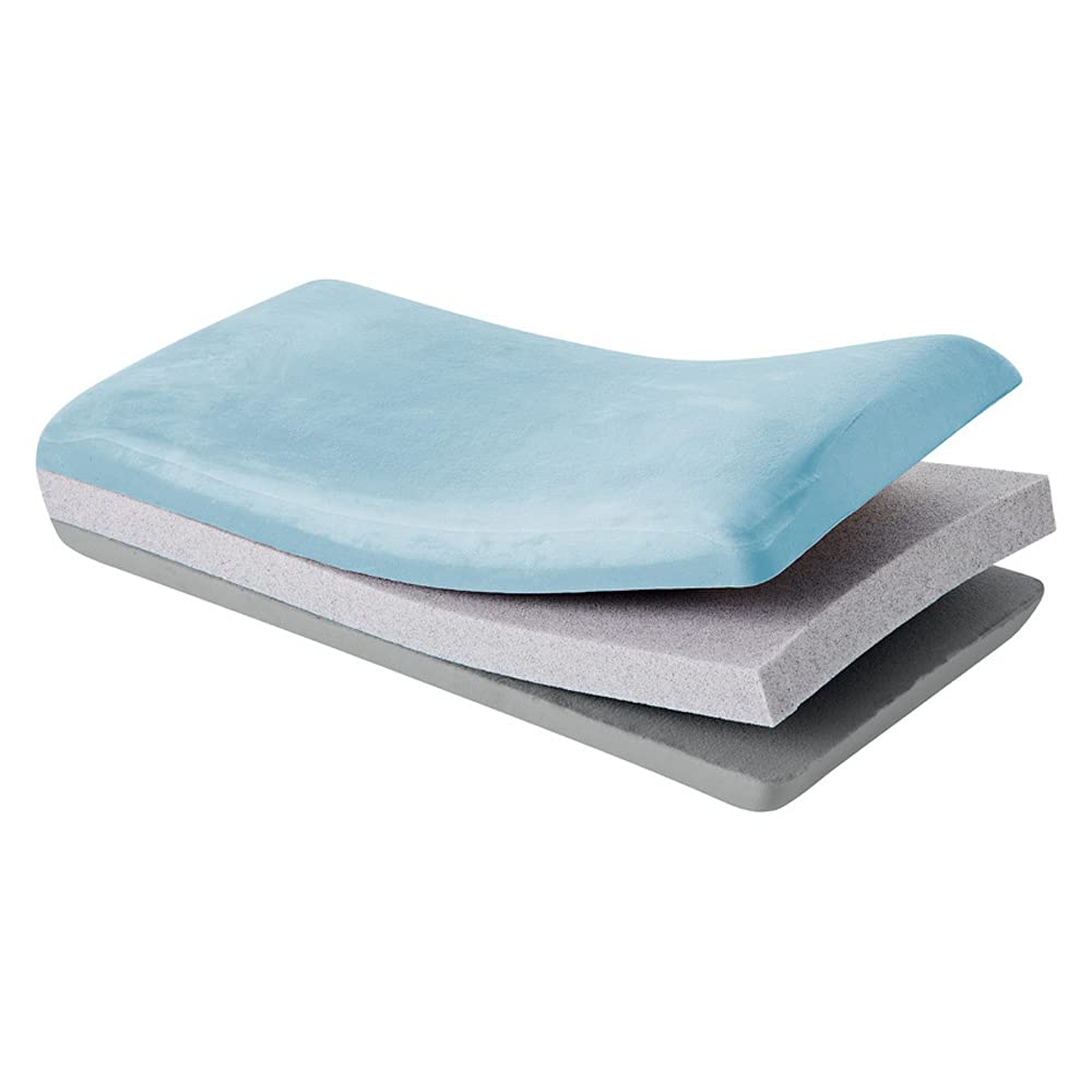 SEASONS - Almohada Viscoelástica Modelo Premium, 70 cm, Multitalla, Almohada Modular Personalizable, Tejido Strech, Doble Funda, Antiácaros y Antibacterias, Fabricado en España