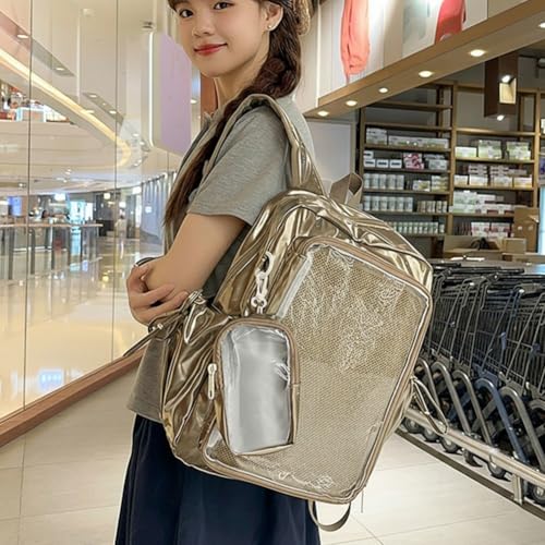 Sac à dos décontracté transparent idéal pour les voyages - 8