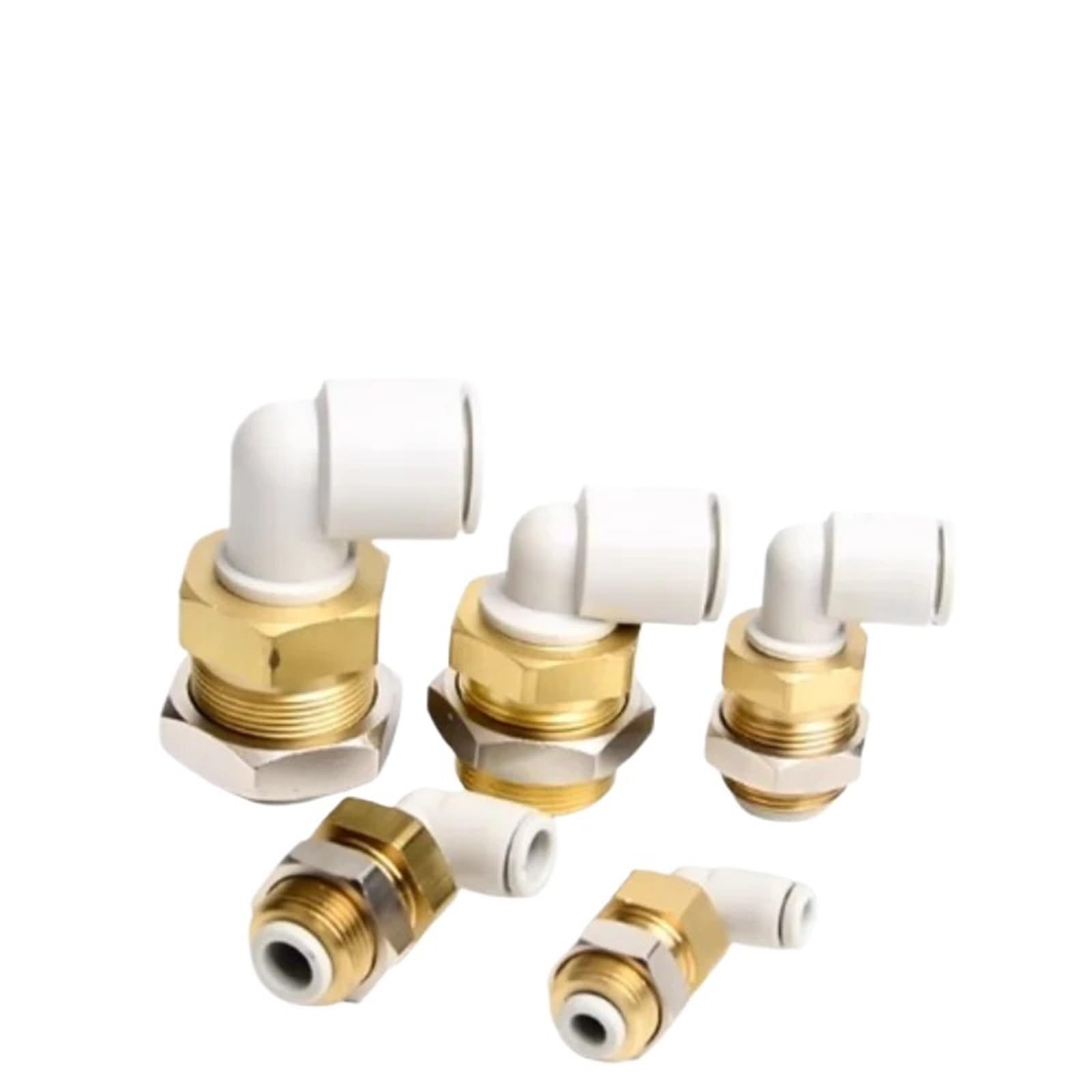 Conector rápido KQ2LE06-00 anti fugas para montaje de panel estable