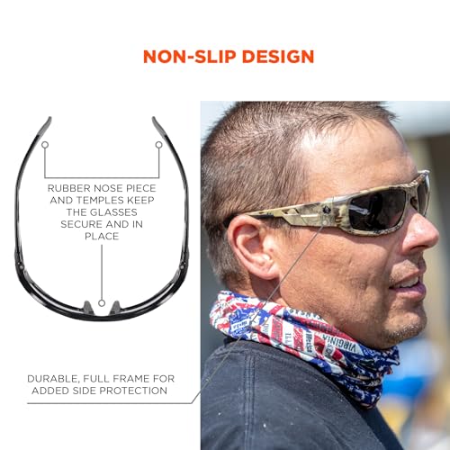 Image of Ergodyne Skullerz ODIN Safety Glasses Sunglasses, Impact Resistant Z87.1+