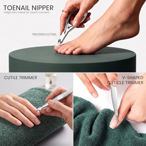 Image of Utopia Care Manicure Set Professional Nail Clippers Kit
