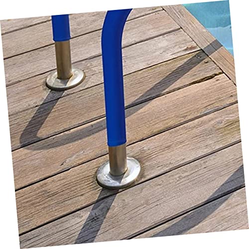 Placas de cubierta para escalera de piscina BESPORTBLE acero inoxidable miniatura 3