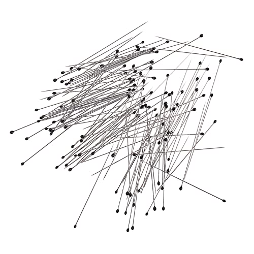 CIYODO 200pièces Aiguilles De Prélèvement Acier Inoxydable Pour Entomologie Avec Flacons De Rangement Pour Manipulation Présentation Facilitées