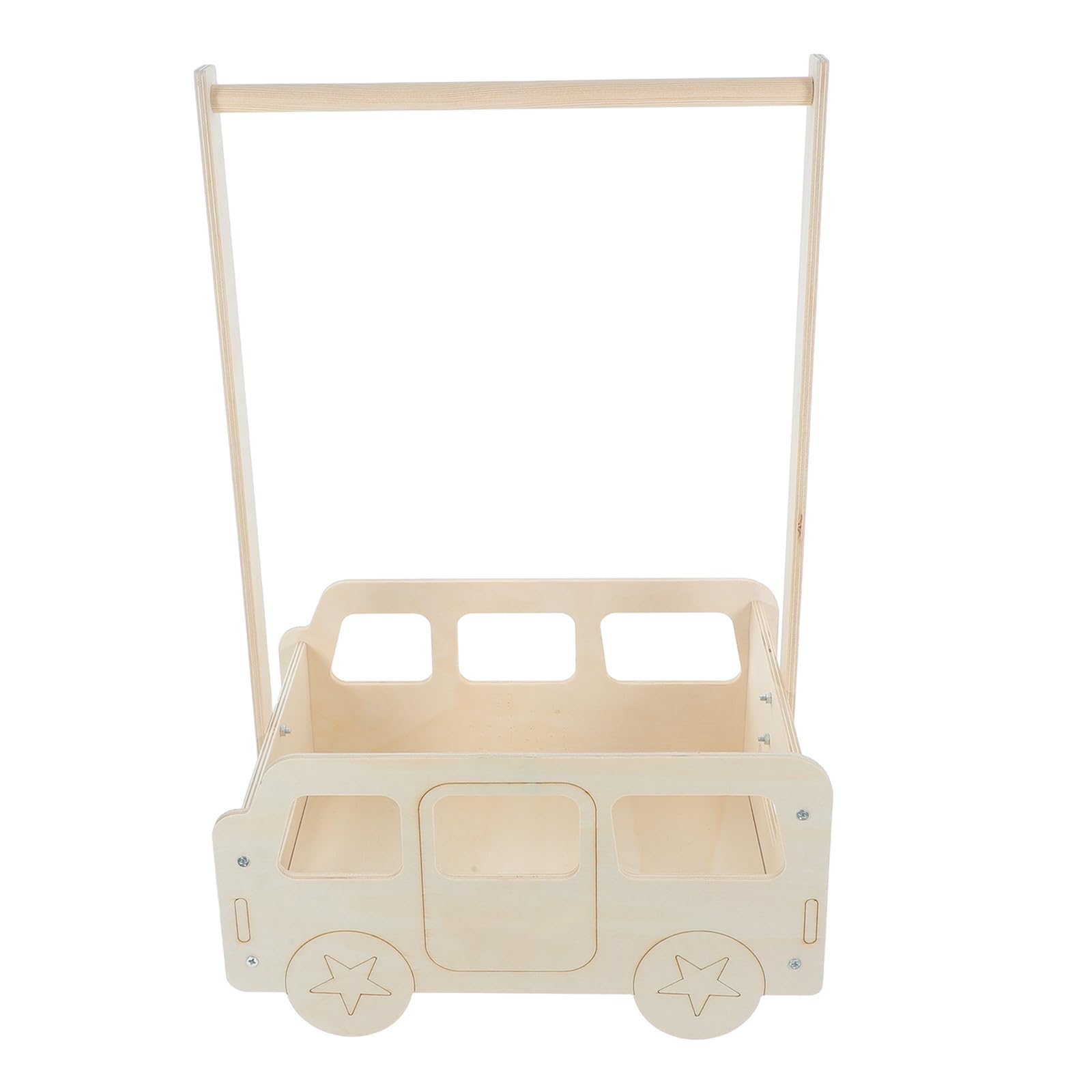 Perchero de madera para ropa infantil en dormitorios y salas de juego