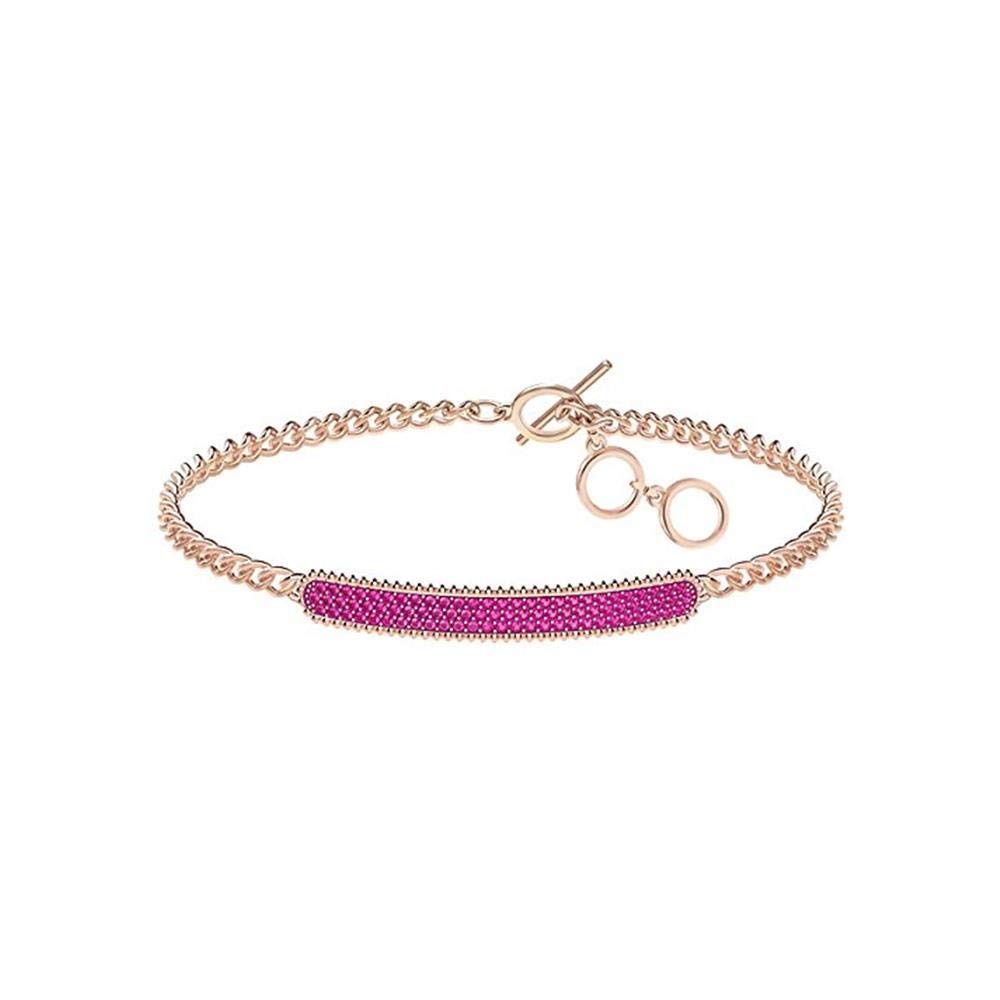 SWAROVSKI Locket Bracelet - Pink - Rose Gold Plating - 5390255