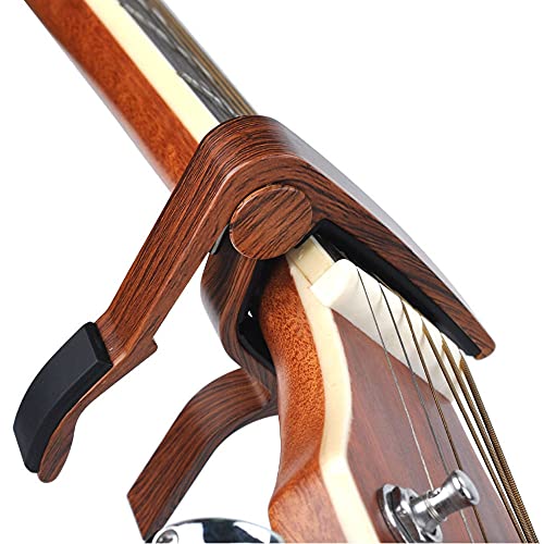 EURYTKS Accessoires d’instruments de Musique Pince de réglage à Une Main, capodastre de Guitare en Alliage d’aluminium… - Les Beatles, Paul McCartney, John Lennon, RIngo Starr, George Harrison EURYTKS Accessoires d'instruments de Musique Pince de réglage à Une Main, capodastre de Guitare en Alliage d'aluminium… – Image 5