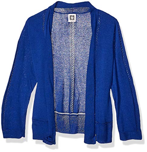 Anne Klein Women's Cropped Elbow Sleeve Shrug, Cezanne Blue, X-Small