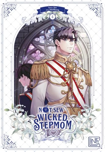 Not-Sew-Wicked Stepmom 4: Romantischer Isekai-Fantasy-Manhwa über eine Designerin, die als 'böse' Stiefmutter wiedergeboren wird – limitierte Auflage mit Photocard
