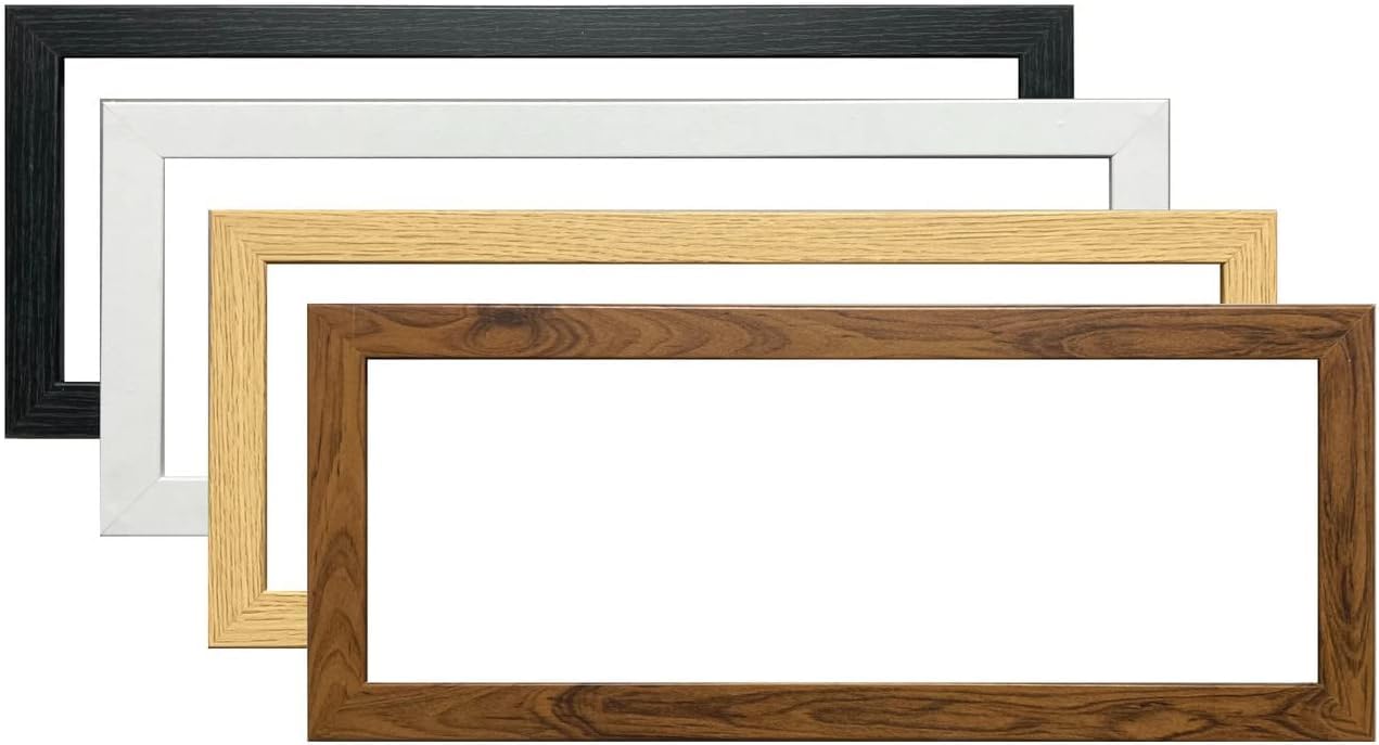 26x10 Inch Panoramic Picture Frame | Panoramic Photo & Poster Frame for Home Wall Décor, Jigsaw Puzzles & Artwork | Wall Mount | Portrait or Landscape.