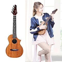 Enya EUT-X1C EQ Cutaway Tenor Ukulélé HPL 26 pouces Bundle avec Coton Gig sac, cordes, accordeur, Sangle, Capo, Picks… - Les Beatles, Paul McCartney, John Lennon, RIngo Starr, George Harrison Enya EUT-X1C EQ Cutaway Tenor Ukulélé HPL 26 pouces Bundle avec Coton Gig sac, cordes, accordeur, Sangle, Capo, Picks… – Image 2
