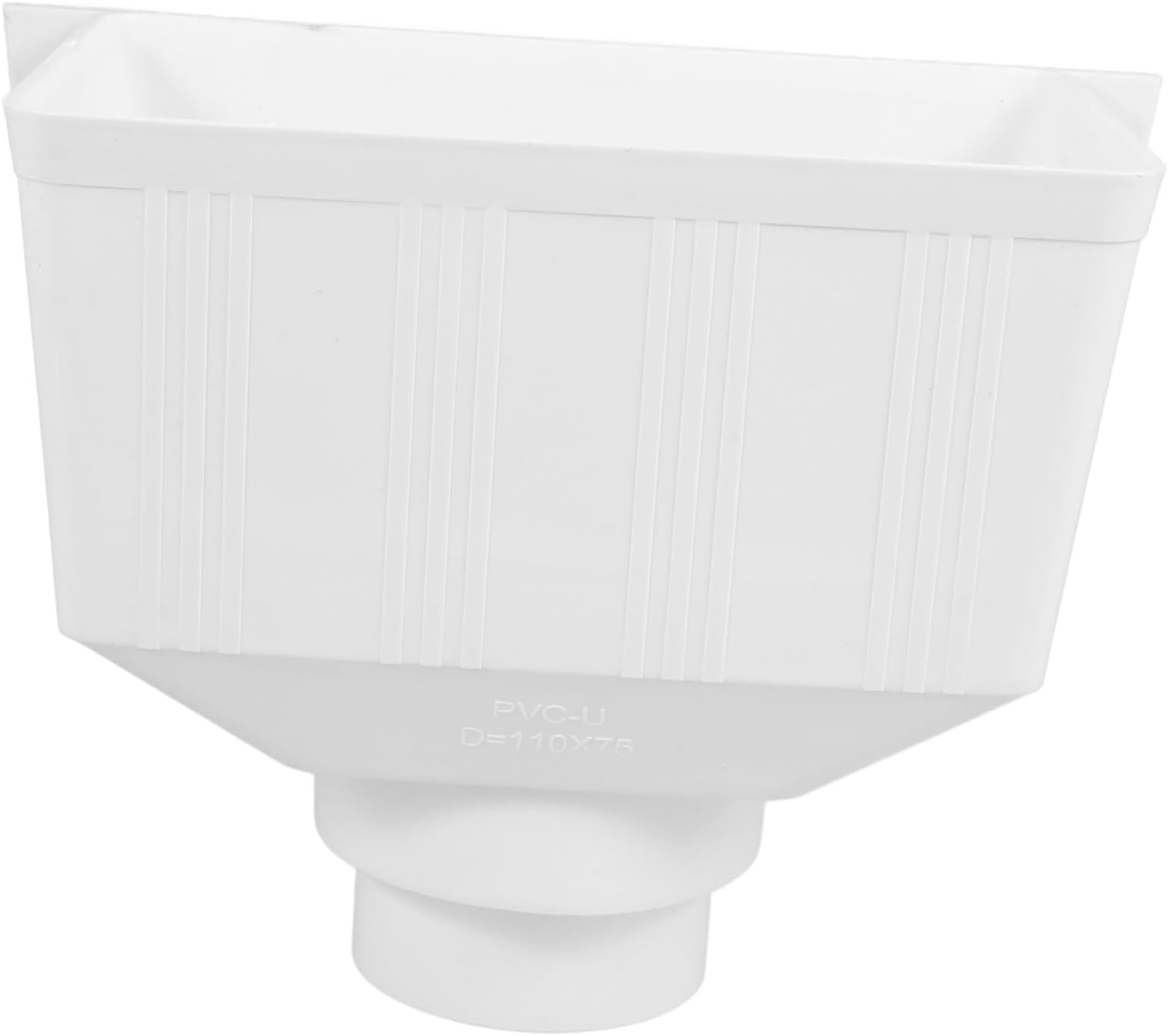 Angoily Downspout Outlet PVC Connector Rainwater Gutter Accessory Thickened PVC Leakproof Design