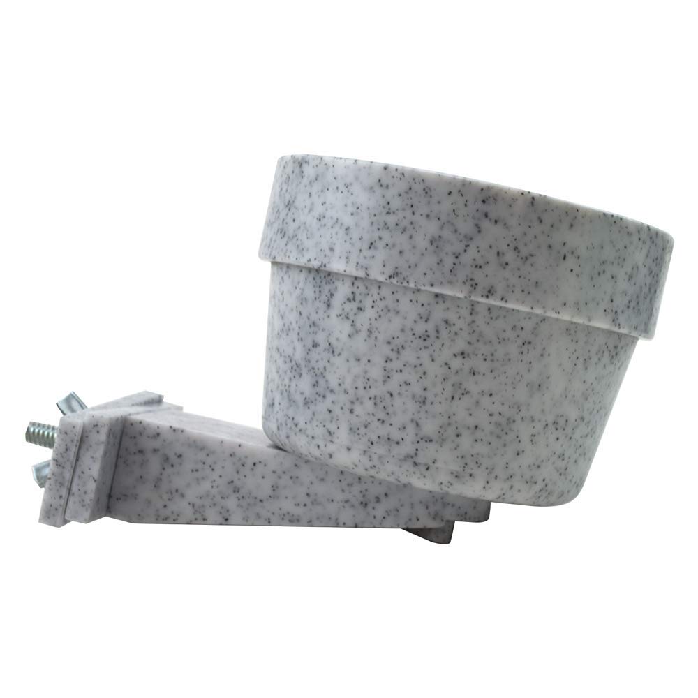 Lixit Kennel Cage Water Bowl Hanging - Non Spill Dog Crate Bowls - Durable Crate Water Bowl for Pets - Securely Attaches to Cage for Convenient