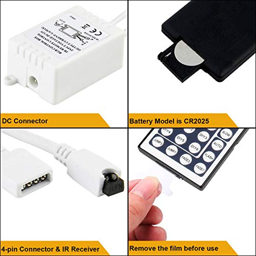 Control remoto IR para tiras LED RGB SUPERNIGHT miniatura 3