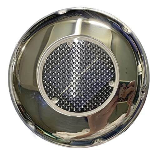 NGBFF Extractor de aire, Ventilador De Escape Solar 304 De Acero Inoxidable Marino RV Con Ventilación ABS For Yate RV,para RV, baño(A-with battery)