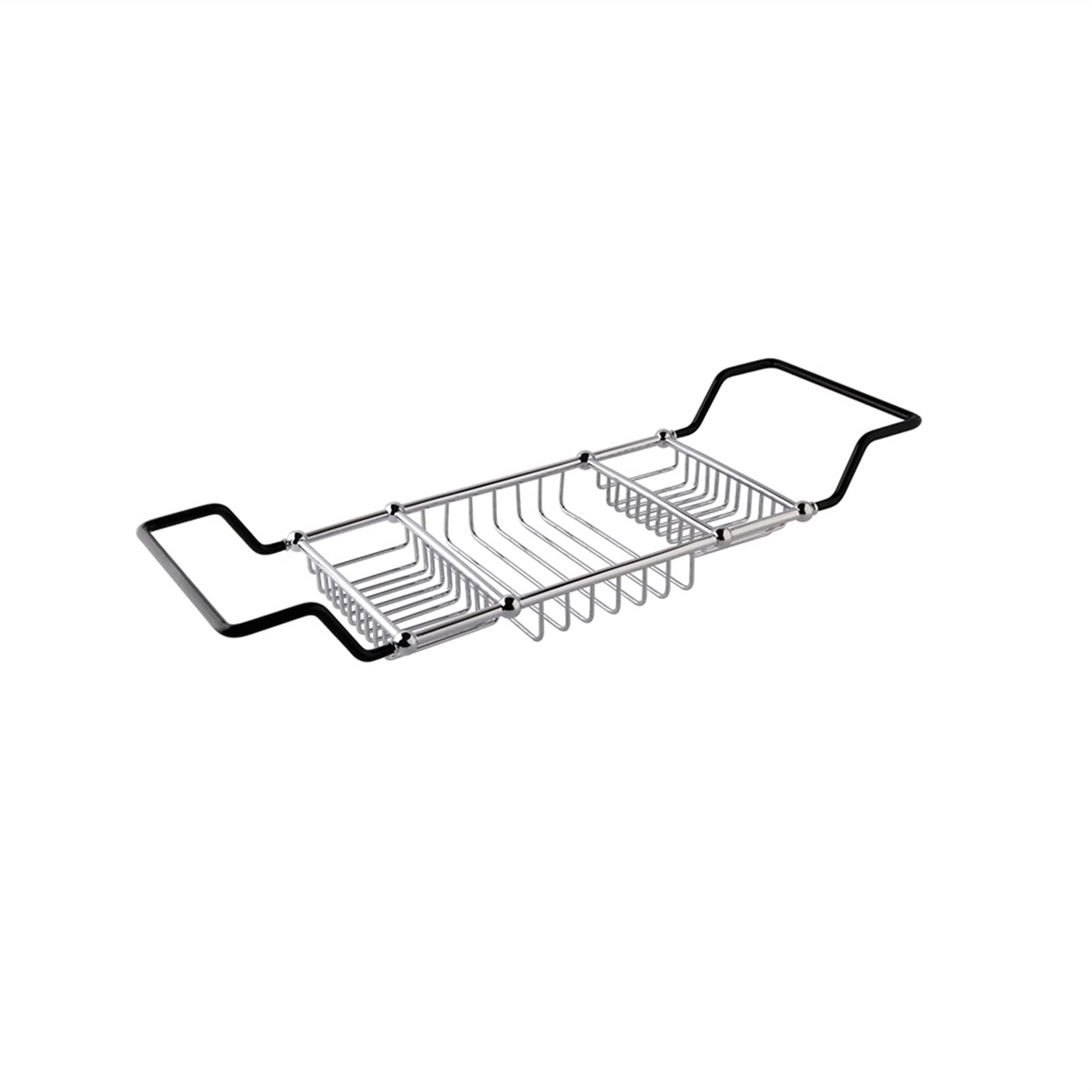 MYUYEE Bath Tray Bathtub Storage Rack Storage Shelf Over The Tub Expandable Shower And Bathtub Multifunctional Tray Storage Shelves, 66 * 20 * 5Cm/25.98×7.8×1.9 Inch (B)