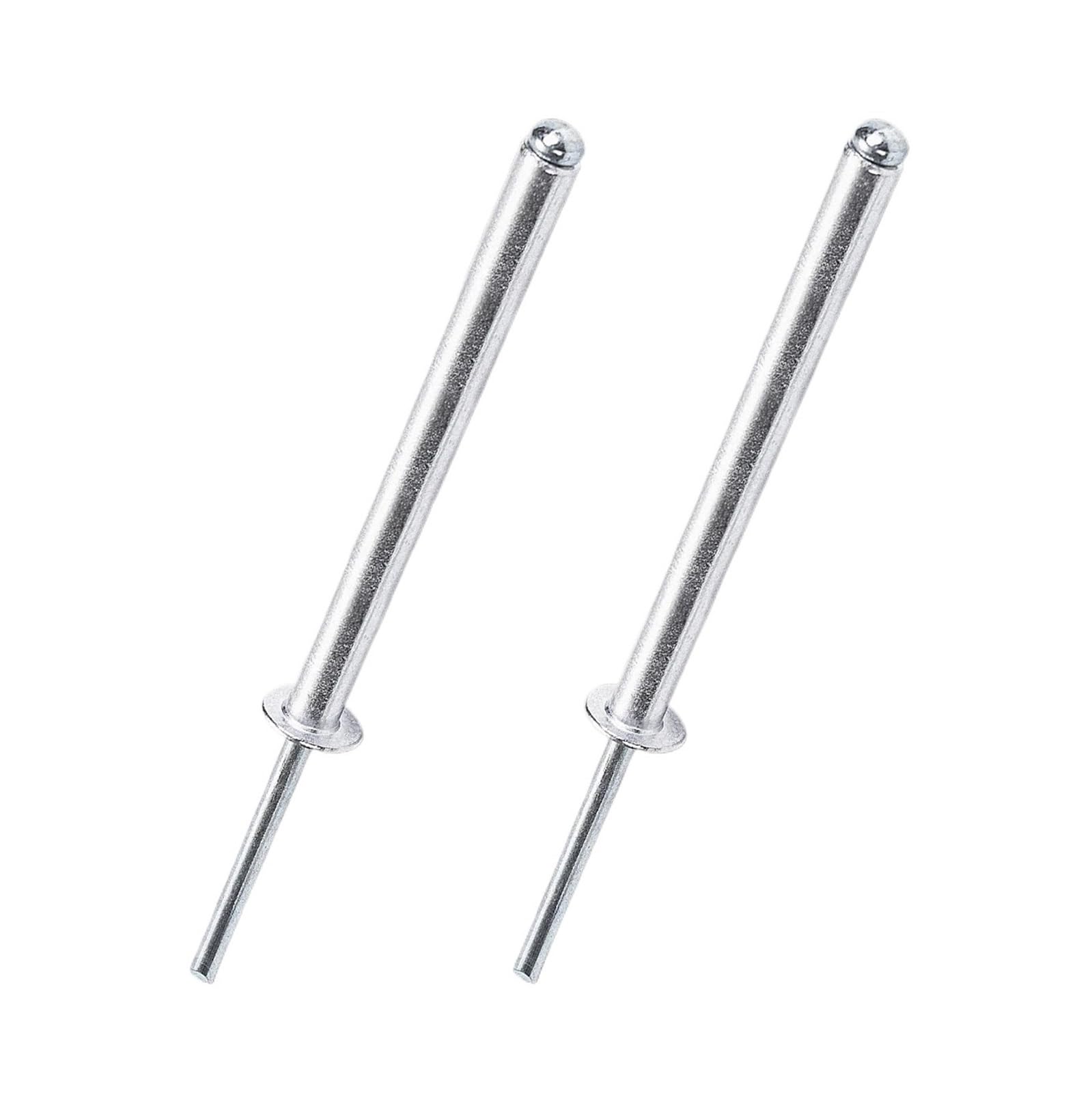 TNPLKIUYT Blind Rivets 30/50 Pcs Aluminium Dome Head Extra Long Steel Mandrel(4.8x70mm,50Pcs)