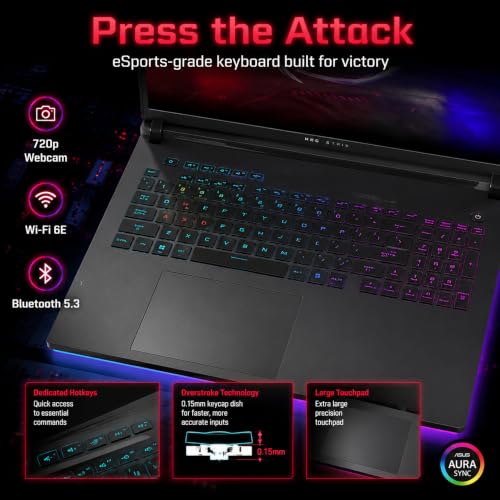 Image of ASUS ROG Strix G18 Gaming Laptop Ultra 9 275HX RTX 5070 64GB RAM 4TB SSD