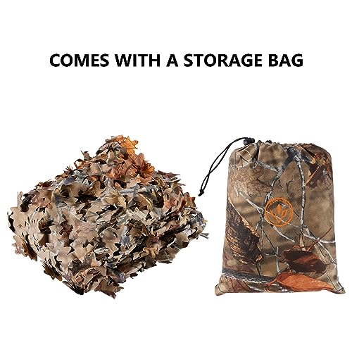 image for BASSDASH Camo Netting Camouflage Mesh Water Resistant for Hunting Blin