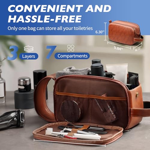 Hotor US11040 Travel Toiletry Bag For Men thumb #1