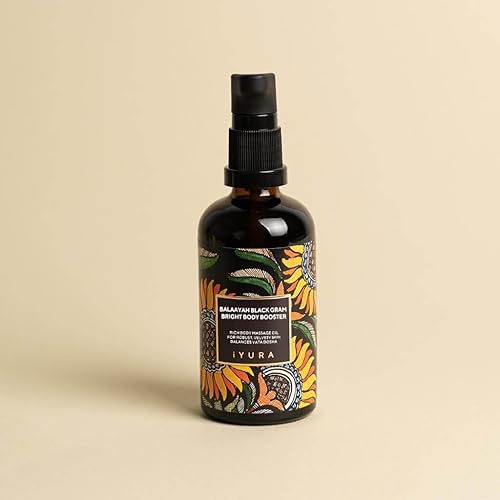 Miniatura 8 de The Ayurveda Experience iYURA Balaayah Black Gram Bright Body Booster Oil  Aceite corporal hidratante y masaje ayurvédico  Lujoso, de rápida
