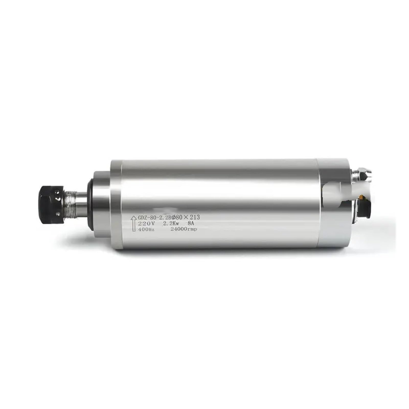 KACOME 4.5KW ER20 D100mm Water-Cooled 380v 220v 400Hz CNC Spindle Motor Ceramic Bearing CNC Milling Machine Machine Tools, High Torque(220V)