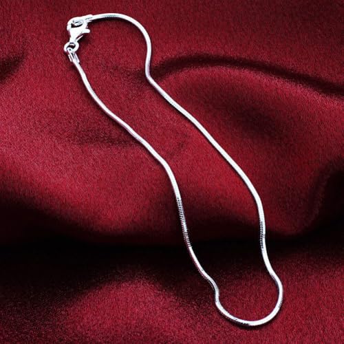 Gem Avenue Italian 925 Sterling Silver Lobster Clasp Snake Foot Chain Anklet Ankle Bracelet4