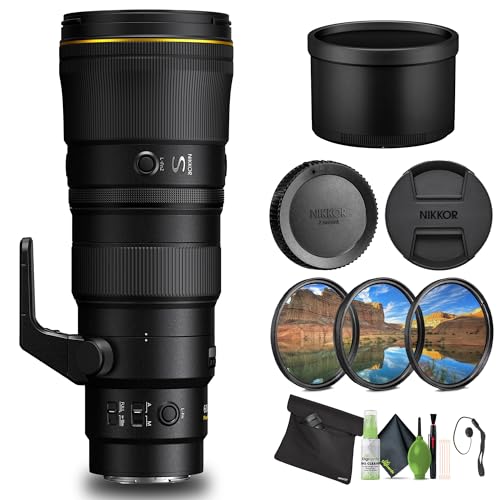 Image of Nikon NIKKOR Z 600mm f/6.3 VR S Lens (20122) + Filter Kit + Cap Keeper + Cleaning Kit