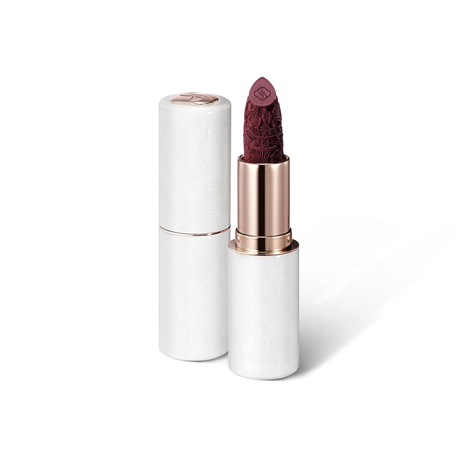 FLORASIS Blooming Rouge Porcelain Lipstick (M524 Shadowed Cranberry)