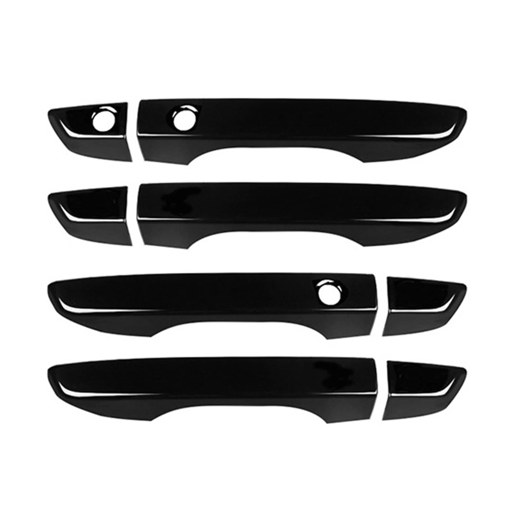 SAUANMNKTP Exterior Door Handle for Car for Civic 10Th 2016-2021 FC1 FK7 FK8 Accessories Car Smart Door Handle Cover Sticker Frame