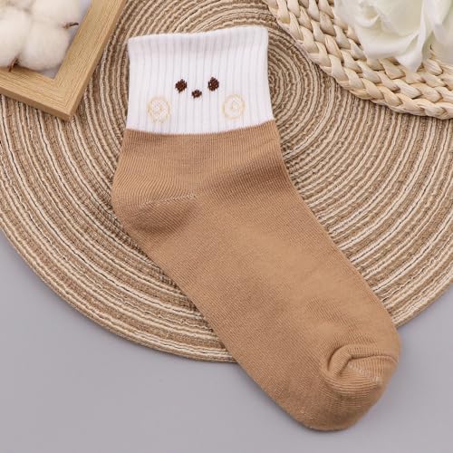 Image of No Show Socks Womens, Cute Socks For Women, Soft Moisture-Wicking Socks, Cotton Cushioned Athletic Running Novelty Casual, Ideal for Running and Outdoor Activities (5 Pairs), 9.5-15.5