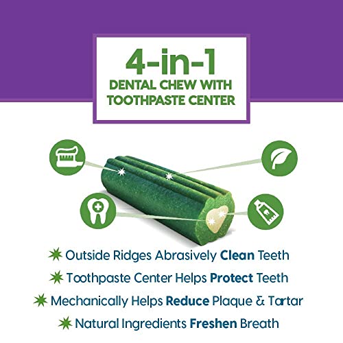 Every Day Naturals Dog Dental Chew, Nobrush Toothpaste For Large Breeds, 14 Oz Bag #TOP2