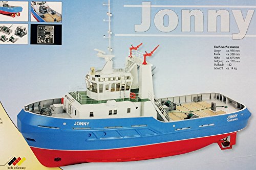Preisvergleich Produktbild Schiff Modellbausatz Jonny Hafenschlepper Aeronaut 303000