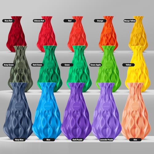 Image of ERYONE PLA Filament 3D Printer PLA Filament 1.75mm + /- 0.03mm, PLA Filament 1KG Cardboard Spool(2.2LBS), Dark Purple