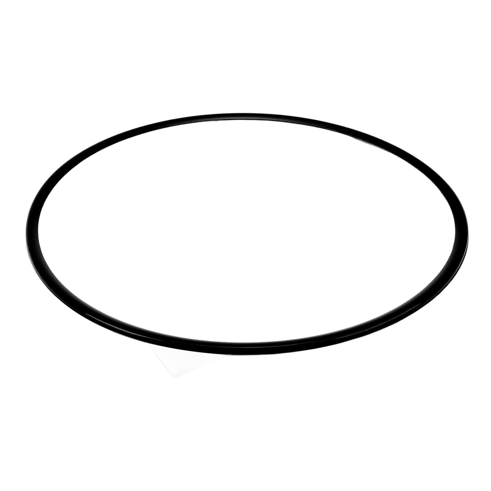 Generic Anello Salvacerchi, Copertura Protettiva Antigraffio - Protezione a 360° per Cerchi 16 Pollici - Universale per Tutti i Veicoli, Design Elegante (BLACK)
