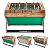 OneTeam FunArena 3en1 – Table de jeux : baby-foot, billard, air hockey ; multifonctionnelle, stable, compacte avec plateaux interchangeables, idéale pour la maison, les salles communes et les salles