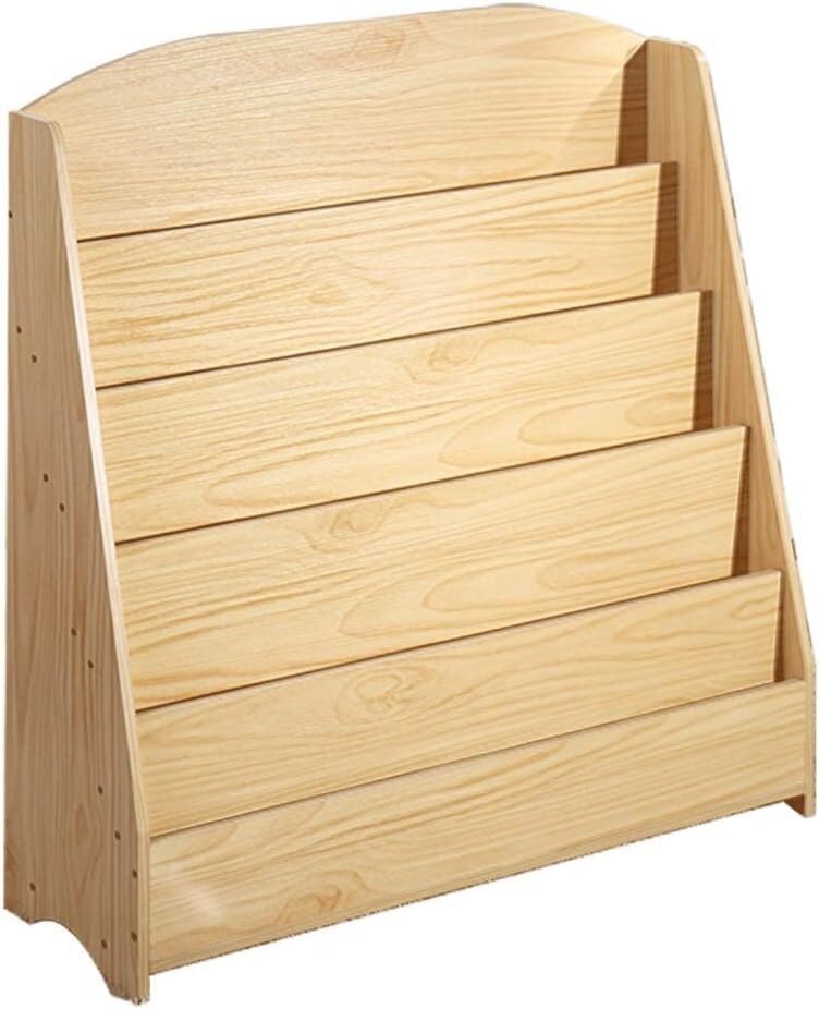 Étagère à livres photo en bois pour organiser le coin lecture des petits