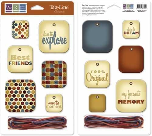 We R Memory Keepers Wire Cinch-.625 inch-Bright Gold (2 Piece) image 2