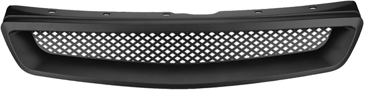 Car Front Grille For C&ivic For EK For EJ For ES For CX For JDM 1996-2003 Bumper ABS Plastic Car Front Grill(99-00 Black)