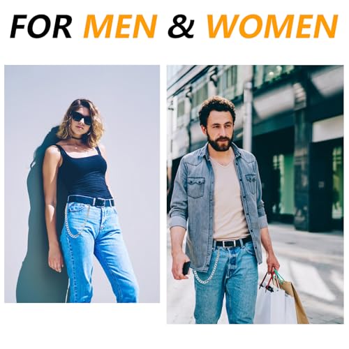Image of Pants Wallet Chain for Men Women Boy Girl,Heavy Duty Pocket Chain Metal Wallet Keychain Jean Punk