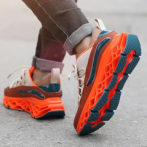 Zapatillas deportivas transpirables con aumento de altura para mayor confort al correr 5