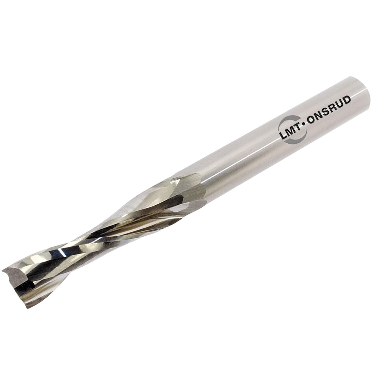 LMT Onsrud LP 52-708, Solid Carbide, Upcut, O Flute, 0.187" Cutting Diameter, 0.375" Cutting Length, 0.187" Shank Diameter, 2.500" Overall Length, 2 Flute