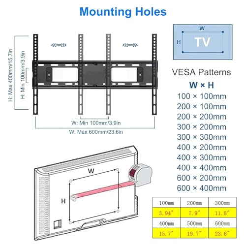 Soporte móvil para TV de piso ajustable para 32-75 pulg miniatura 4