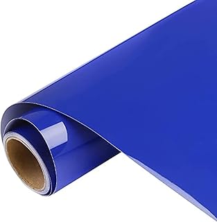 Paris Trade Vinyl Roll-On Car Kitchen Appliances Multipurpose 300cm (3m) Wide by 60cm Long (Blue)