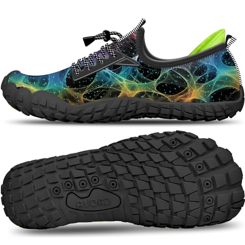 Image of Built-in Heel Grips Water Shoes for Kids Girls Boys Hiking Wide Barefoot Swim Beach Pool Big Kid
