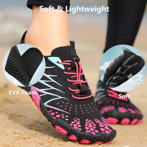 Image of Hike Barefoot Shoes Women Men Pro Water Footwear Wide Toe Box Non-Slip Unisex Athletic Outdoor Running Shoes