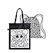 Produktbild LOQI LOQI Keith Haring Andy Mouse & Untitled Duo Backpack Reise-Henkeltasche, 44 cm, Andy Mouse & Untitled