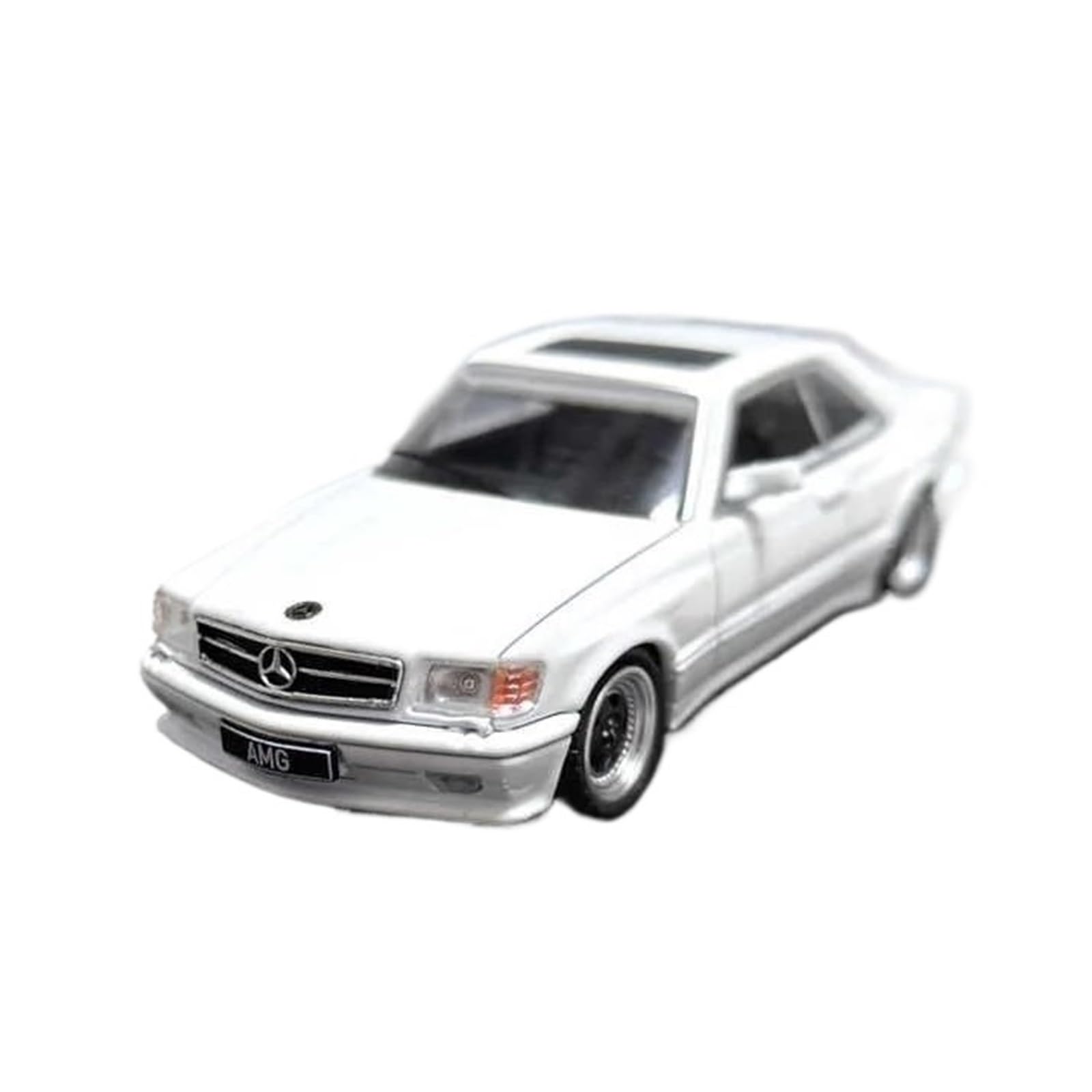 Metallo Scala Replica 1 64 Per Benz 560SEC Simulazione Modello Di Auto In Lega Statico Decorazione Da Tavolo Collezione Hobby Veicoli Giochi Set
