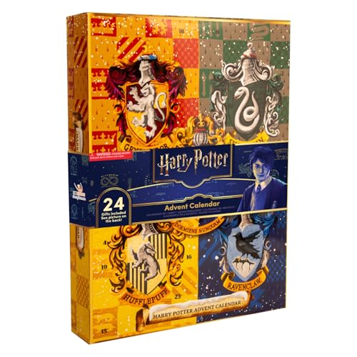 HARRY POTTER - Budget Advent Calendar 2025-24 Magical Wizarding World Gifts & Accessories - Stationery Jewelry & Surprises - For the Christmas Countdown - Official License - Cinereplicas